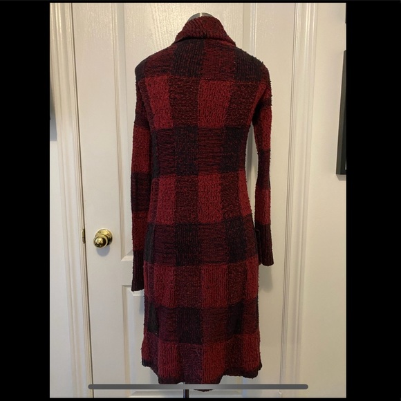 Lucky Brand long plaid cardigan - Picture 3 of 3